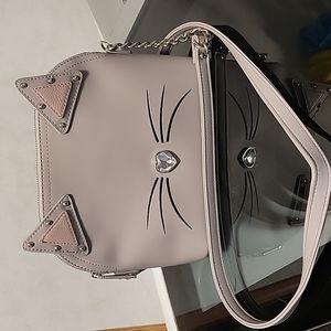 Cute kitty crossbody bag